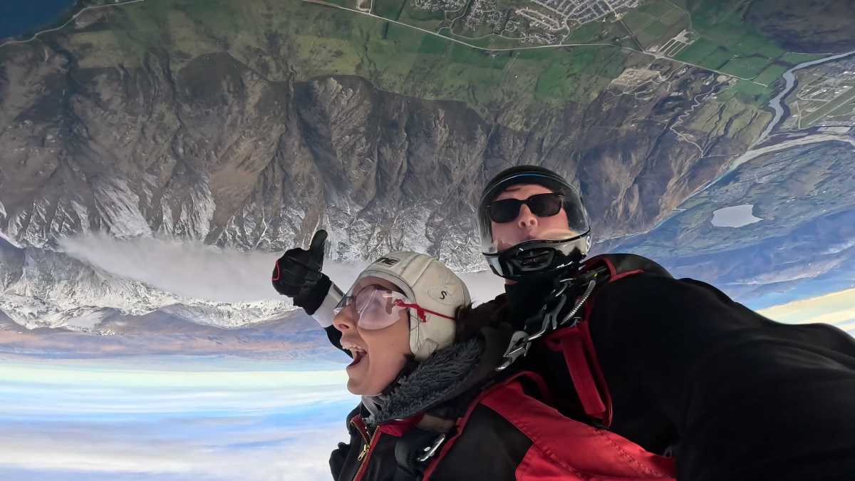 I JUMPED OUT OF THE&nbsp;SKY!